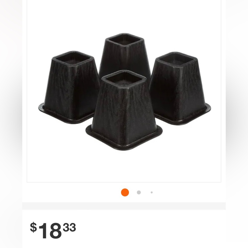 Bed Risers From The Home Depot
